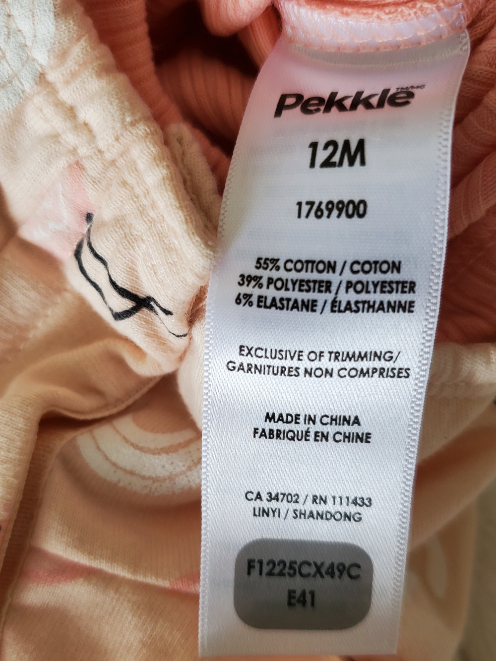 NWT Pekkle Floral Baby Girl 3 Piece Set - Picture 3 of 4